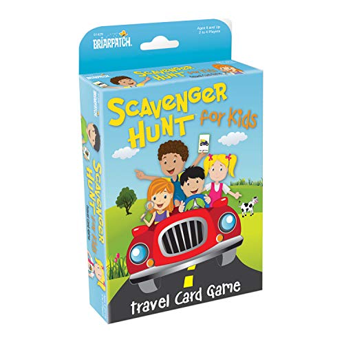 Product Cover Briarpatch Travel Scavenger Hunt Card Game for Kids, Activities for Family Vacations, Road Trips and Car Rides, Ages 7 and Up