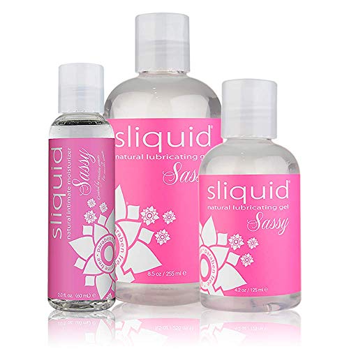 Product Cover Sliquid Naturals Sassy Lubricating Gel, 8.5 Ounce