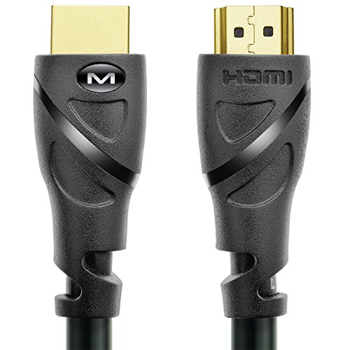 Product Cover Mediabridge HDMI Cable (3 Feet) Supports 4K@60Hz, High Speed, Hand-Tested, HDMI 2.0 Ready - UHD, 18Gbps, Audio Return Channel