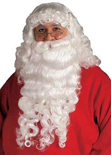 Product Cover Rubie's Santa Beard and Wig Set, White, One Size