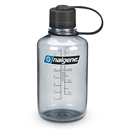 Product Cover NALGENE 2078-2030 Tritan 1-Pint Narrow Mouth BPA-Free Water Bottle,Gray,1 Pint