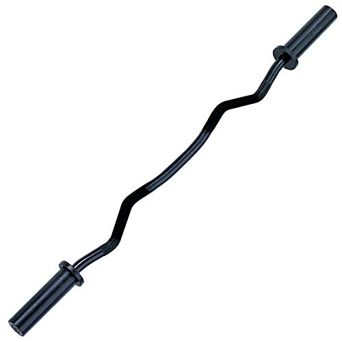 Product Cover Body Solid Tools Olympic Curl Bar  OB47B , 47 Inches, Black
