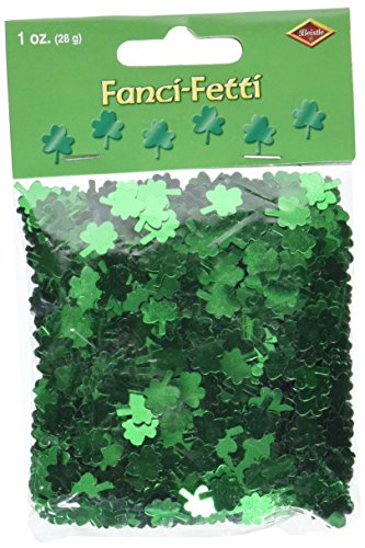 Product Cover Fanci-Fetti Shamrocks (green) Party Accessory  (1 count) (1 Oz/Pkg)