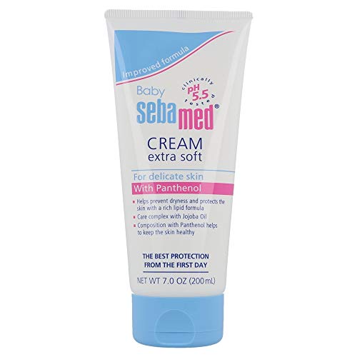 Product Cover Sebamed Baby Cream Extra Soft Ultra Mild Gentle Hydrating Moisturizer for Delicate Skin 7 Fluid Ounces (200mL)