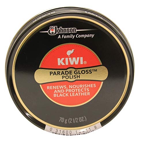Product Cover Kiwi Giant Black Parade Gloss Shoe Polish (2.5 oz Tin)