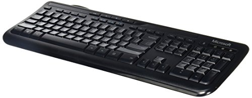 Product Cover Microsoft Wired Keyboard 600 (Black)