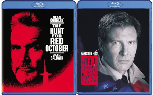 Product Cover Clear and Present Danger/The Hunt for Red October [Blu-ray]