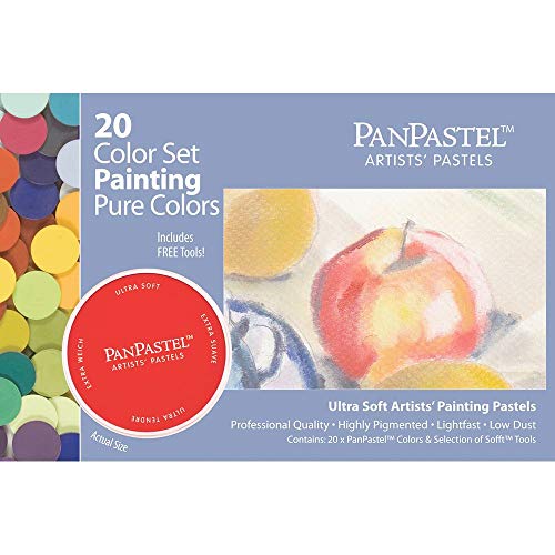 Product Cover Panpastel Ultra Soft Artist Pastel Painting Set, 20-Pack