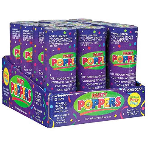 Product Cover Amscan Party Poppers, 4
