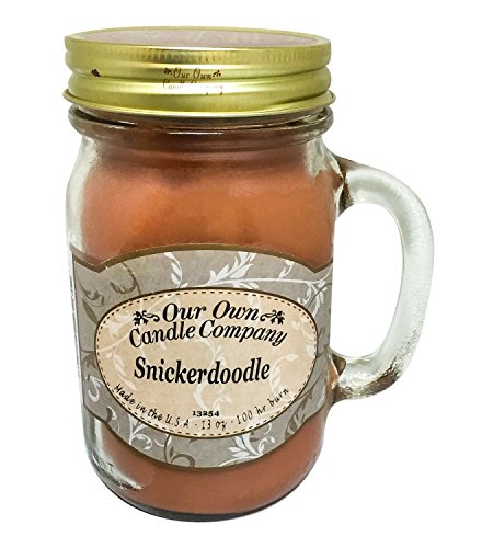 Product Cover Our Own Candle Company Snickerdoodle Scented 13 Ounce Mason Jar Candle
