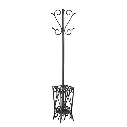 Product Cover Southern Enterprises Metal Scrolled Coat Rack and Umbrella Stand 69
