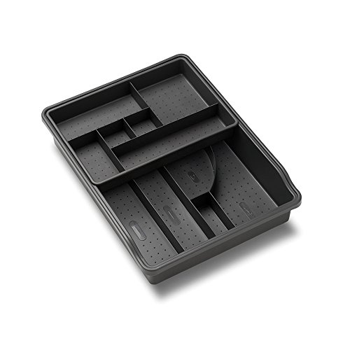 Product Cover madesmart Original Junk Drawer Organizer-Granite| VALUE COLLECTION | 23-Compartments | Multi-Purpose Storage | Heavy Duty | BPA-Free