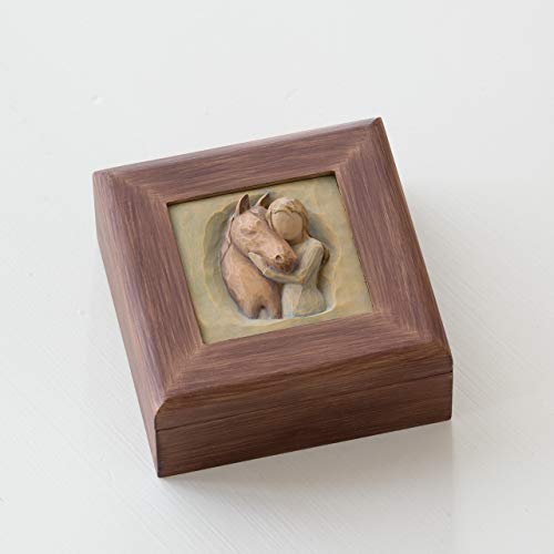Product Cover Willow Tree Quiet Strength, sculpted hand-painted memory box