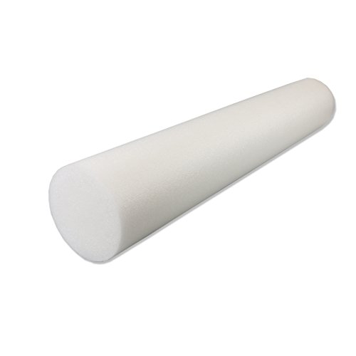 Product Cover Cando 30-2100 White Round Foam Roller, 6