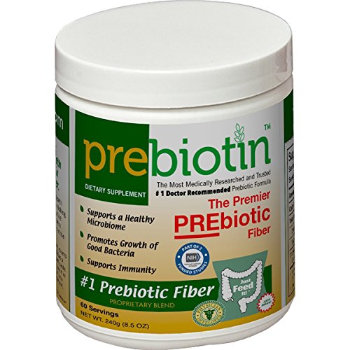 Product Cover Prebiotin Prebiotic Dietary Supplement Fiber Powder - 8.5 oz | Professionally Formulated to Support Digestive Health | Balances Gut Microbiome, Boosts Your Own Probiotics & Enhances Immunity