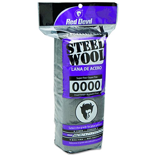 Product Cover Red Devil 0310 Steel Wool, 0000 Super Fine, (Pack of 16), 16 Pads