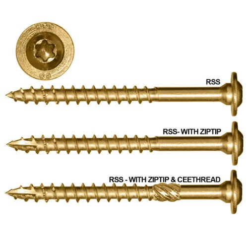 Product Cover GRK RSS14212HP RSS HandyPak 1/4 by 2-1/2-Inch Structural Screws, 50 Screws per Package
