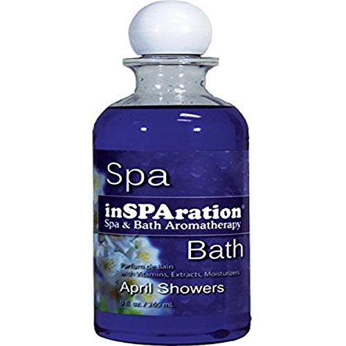 Product Cover inSPAration Spa and Bath Aromatherapy 111X Spa Liquid, 9-Ounce, April Showers