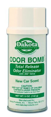 Product Cover Dakota 5oz Odor Bomb Car Odor Eliminator - New Car Scent