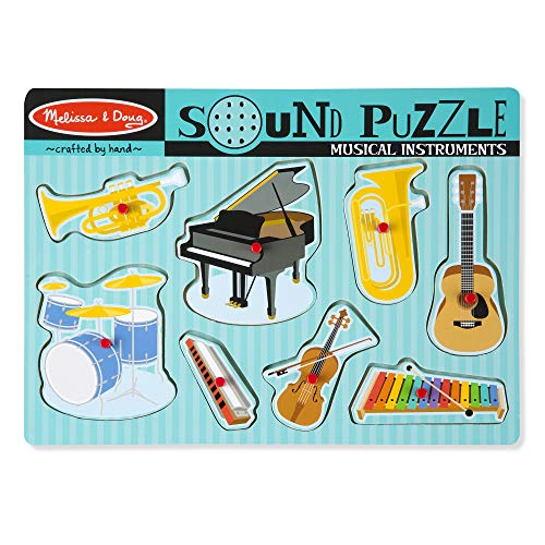 Product Cover Melissa & Doug Musical Instruments Sound Puzzle - Wooden Peg Puzzle (8 pcs)