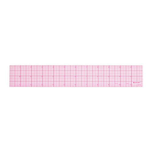 Product Cover Westcott 8ths 12-Inch Beveled Transparent Ruler (B-70)