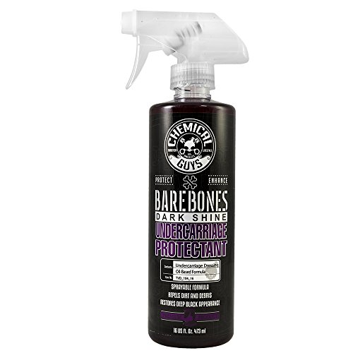 Product Cover Chemical Guys TVD_104_16 Bare Bones Premium Dark Shine Spray for Undercarriage, Tires and Trim (16 oz)