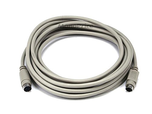 Product Cover Monoprice 15-Feet PS/2 MDIN-6 Male to Female Cable (102542)
