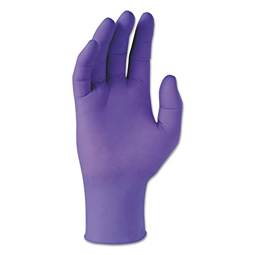 Product Cover Kimberly-Clark Professional 55081 PURPLE NITRILE Exam Gloves, 242 mm Length, Small, Purple (Box of 100)