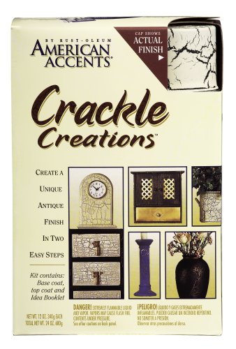 Product Cover Rust-Oleum 7971802 Crackle Creations Spray, Antiqued Ivory, Kit 24-Ounce