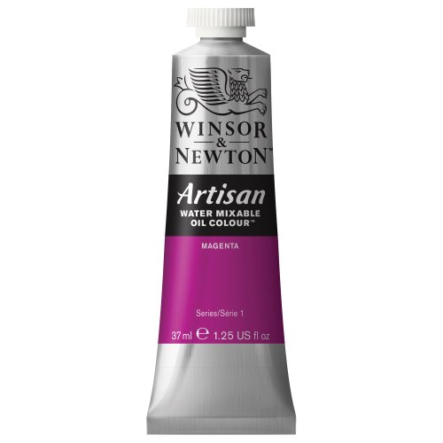 Product Cover Winsor & Newton 1514380 Artisan Water Mixable Oil Colour, 37ml Tube, Magenta, 37-ml