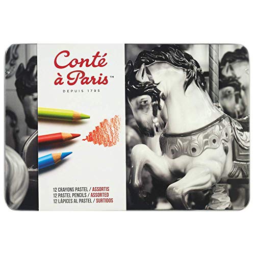 Product Cover Conté à Paris Pastel Pencils with 12 Assorted Colors