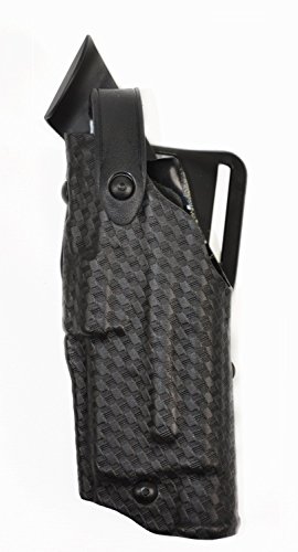 Product Cover Safariland, 6360, SLS/ALS, Level 3 Retention Duty Holster, Fits: Glock 17, 22, 31 with Light, Mid-Ride, STX Basket Weave Black, Right Hand
