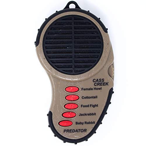 Product Cover Cass Creek Ergo Predator Call, Handheld Electronic Game Call, CC010, Compact Design, 5 Calls In 1, Coyote Call, Expert Calls for Everyone