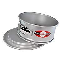 Product Cover Fat Daddio's PSF-83 Springform Cake Pan, 8 x 3 Inch, Silver