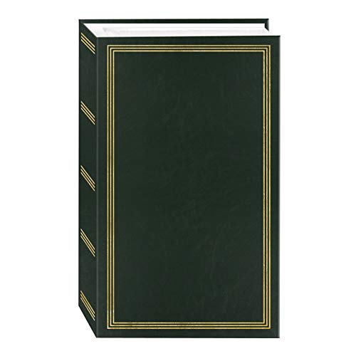 Product Cover 3-Ring Photo Album 504 Pockets Hold 4x6 Photos, Hunter Green
