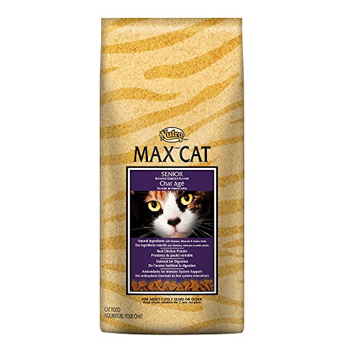 Product Cover DISCONTINUED: NUTRO MAX CAT Senior Dry Cat Food, Roasted Chicken, 6 lbs.