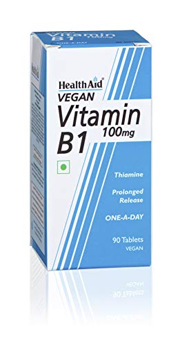 Product Cover Health Aid Vitamin B1 (Thiamin) 100mg - Prolonged Release 90 Tablets