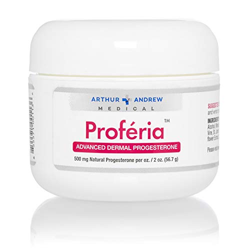 Product Cover Arthur Andrew Medical, Proferia, Advanced Dermal Progesterone Cream, Hormone Support for Women and Men, Vegan, Gluten Free, 2 oz