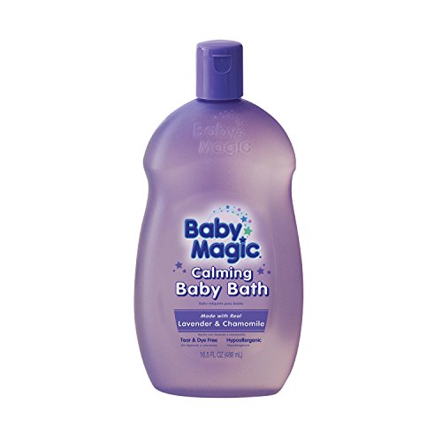 Product Cover Baby Magic Calming Baby Bath, Lavender and Chamomile, 16.5 Ounces (Pack of 6)