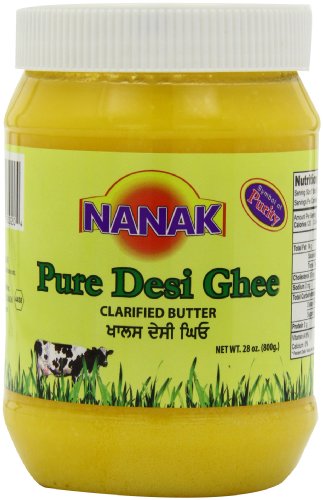 Product Cover Nanak Pure Desi Ghee, Clarified Butter, 28-Ounce Jar