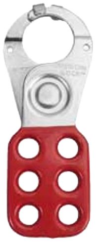 Product Cover American Lock Lockout Hasp, Vinyl Coated Steel Hasp, 1 in. Jaw Clearance, ALO80