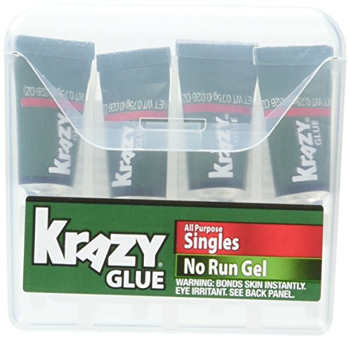 Product Cover ELMERS Instant Krazy Glue All-Purpose Gel with Single Use Tube, 0.75G, Clear (KG86748SN)