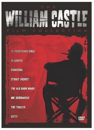 Product Cover The William Castle Film Collection (13 Frightened Girls / 13 Ghosts / Homicidal / Strait-Jacket / The Old Dark House / Mr. Sardonicus / The Tingler / Zotz!)