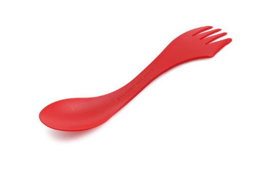 Product Cover Light My Fire Original BPA-Free Tritan Spork with Full-Sized Spoon, Fork and Serrated Knife Edge, Red