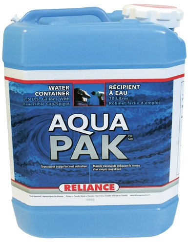 Product Cover Reliance Products Aqua-Pak 2.5 Gallon Rigid Water Container