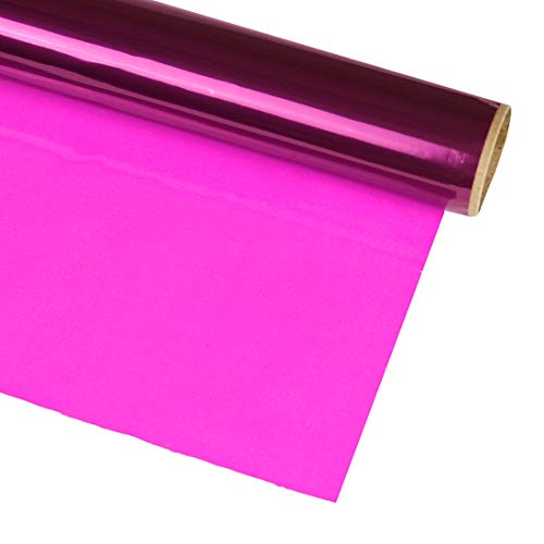 Product Cover Hygloss Products Cellophane Roll - Cellophane Wrap for Crafts, Gifts, and Baskets 20 Inch x 5 Feet, Purple