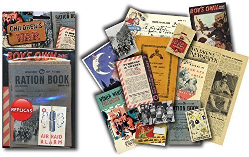 Product Cover Children's War. World War 2 Replica Memorabilia Pack. Contains Replica Period Items (mp)
