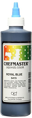 Product Cover Chefmaster Liqua-Gel Food Color, 10.5-Ounce, Royal Blue