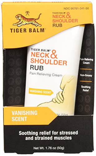 Product Cover Tiger Balm Neck & Shoulder Rub Vanishing Scent 1.76 oz (Pack of 2)