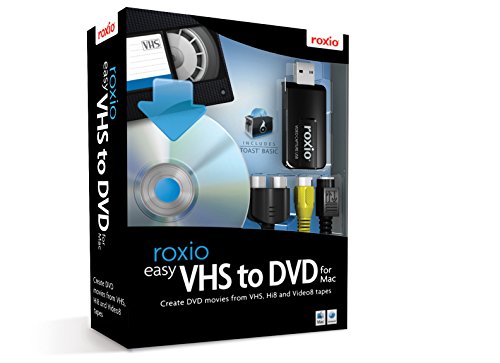 Product Cover Roxio Easy VHS to DVD Burning and Video Capture for Mac